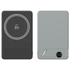 KİLYOS 10.000 MAH SİYAH MAGSAFE &amp; WIRELESS STANDLI POWERBANK