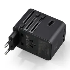 ARDIÇ SİYAH SEYAHAT ADAPTÖRÜ