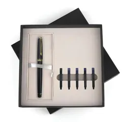 ESKİPAZAR SİYAH DOLMA KALEM SETİ