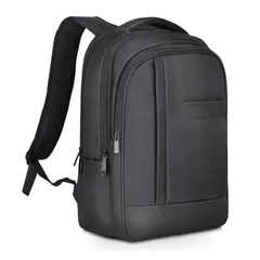 SERÜVEN SİYAH LAPTOP BÖLMELİ SIRT ÇANTASI