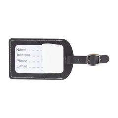 BAGAJ ETİKETİ BEYAZ DERİ