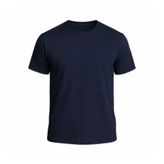 NERGİS LACİVERT SIFIR YAKA TİŞÖRT S