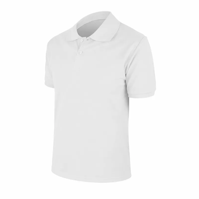 BEGONYA BEYAZ L POLO YAKA TİŞÖRT