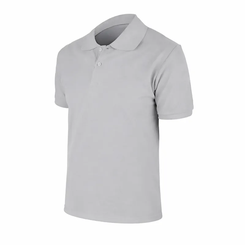 BEGONYA GRİ L POLO YAKA TİŞÖRT