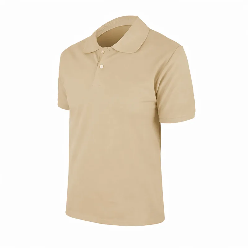 BEGONYA BEJ L POLO YAKA TİŞÖRT