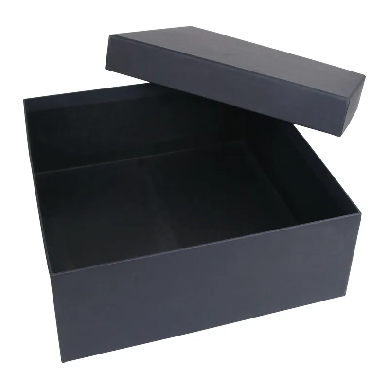 SEDİR SİYAH GEÇME KAPAK KUTU (30X30X10 CM)