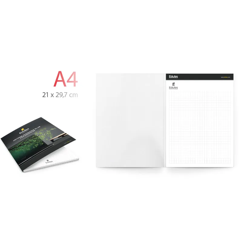 ALA-53 KAPAK GEÇMELİ YANA AÇILIR A4 BLOKNOT