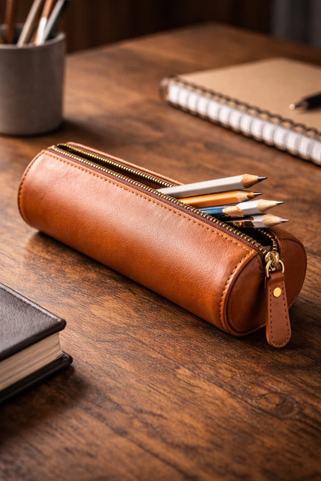 Masada Prestij: Deri Kalemliklerle Çalışma Alanınıza Şıklık Katın