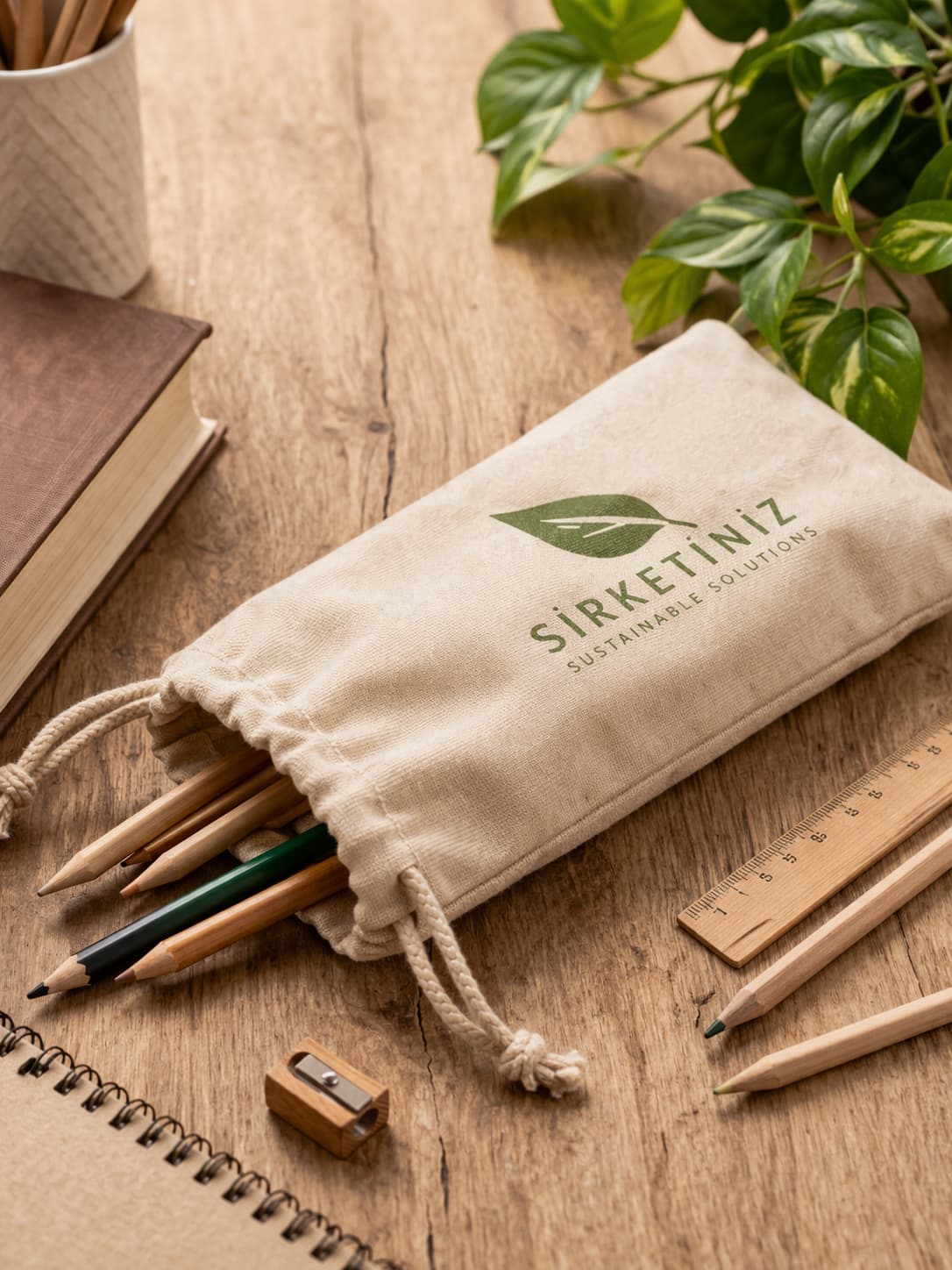 Doğal, Kullanışlı ve Etkili: Promosyon Dünyasının Yükselen Yıldızı Bez Kalemlikler