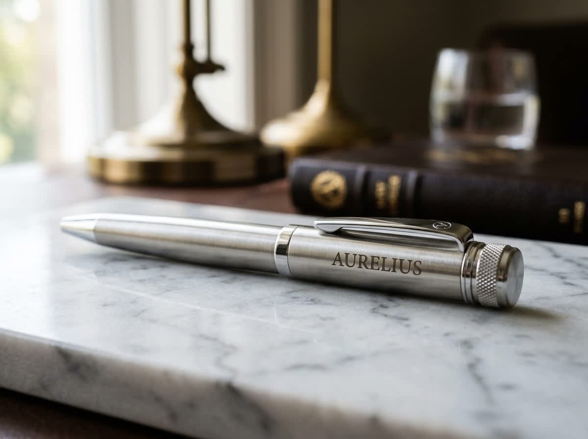 Ağırlığınızı Hissedin: Metal Kalemlerle Profesyonel Durun