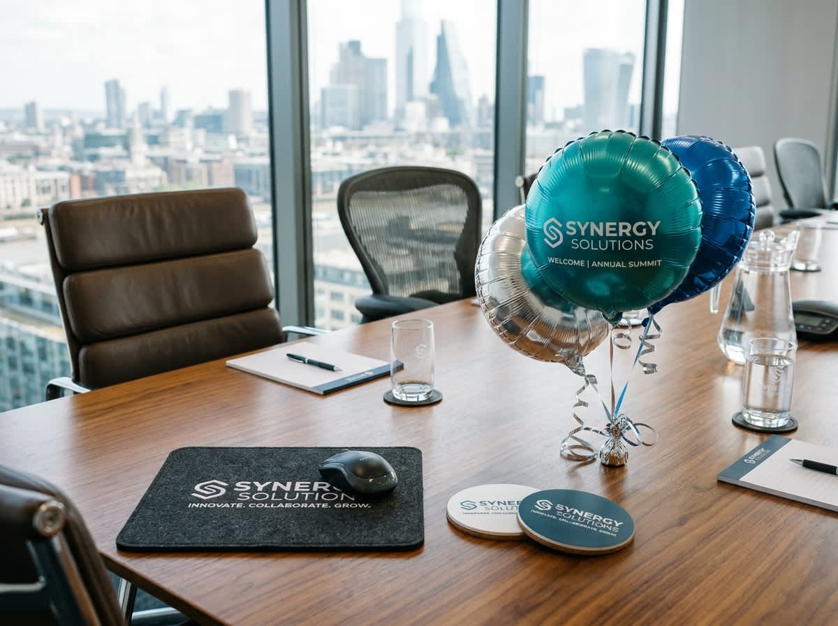 Masanın Arkadaşları: Mousepad, Bardak Altlığı ve Balonlarla Renk Katın