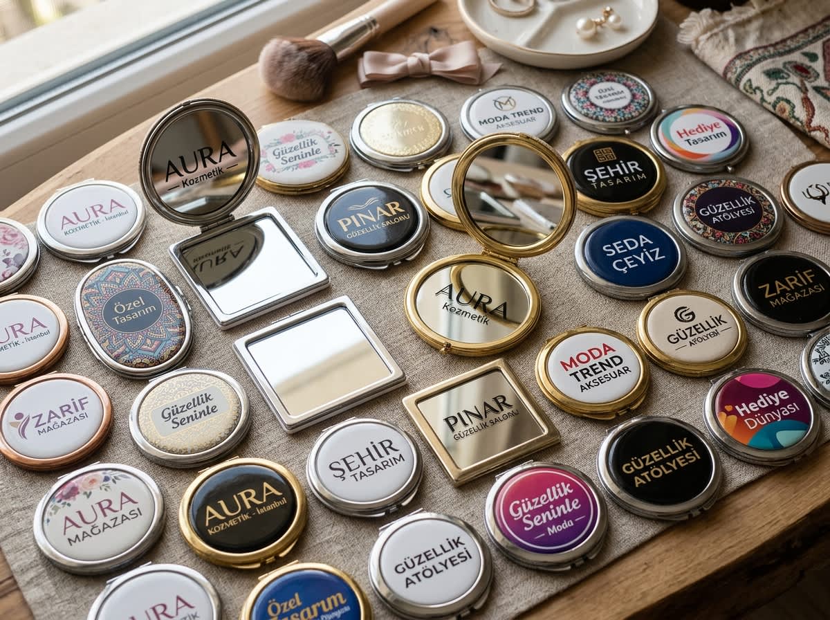 Markanızı Yansıtan En Zarif Hediye: Promosyon Ayna ve Cep Aynası Rehberi