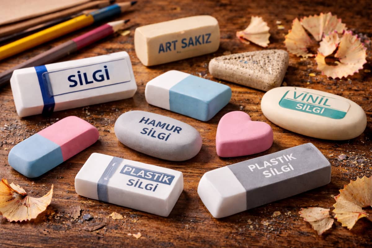 Silip Süpüren Marka: Silgilerle Hataları Düzeltin